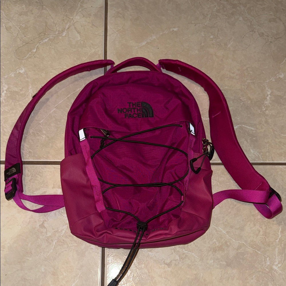 The North Face Magenta Mini Borealis Backpack